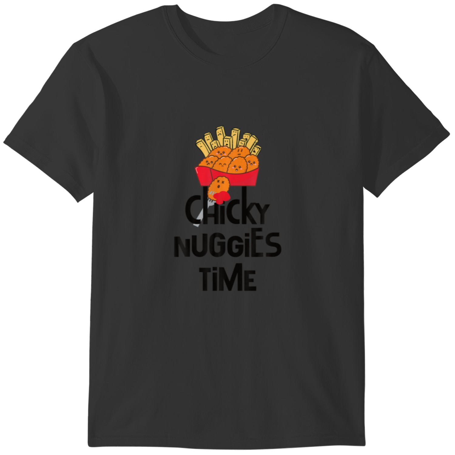 Viral Internet Meme Chicken Nugget Trend Chicky Nu T Shirts