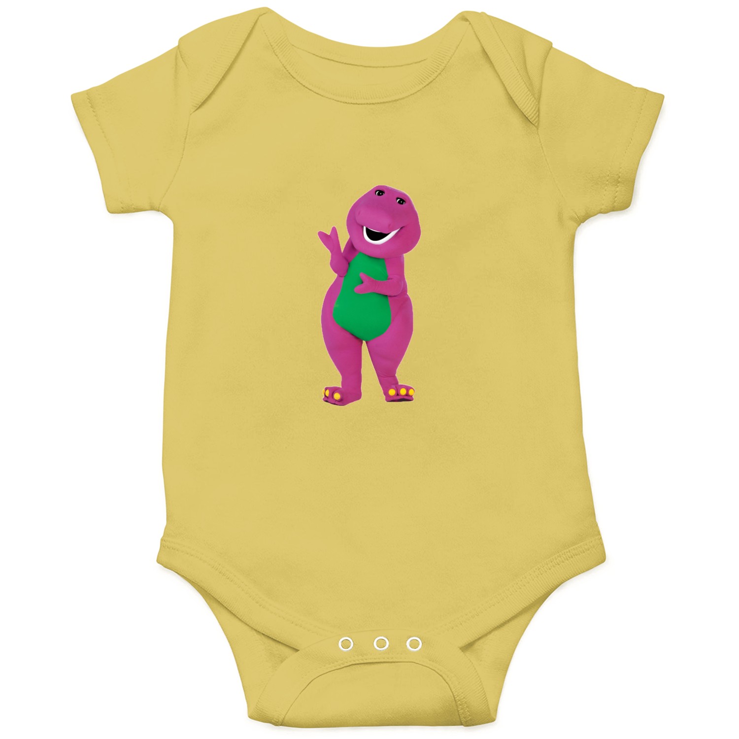 Barney The Dinosaur Classic Onesies Designed & Sold By Ian Jepson