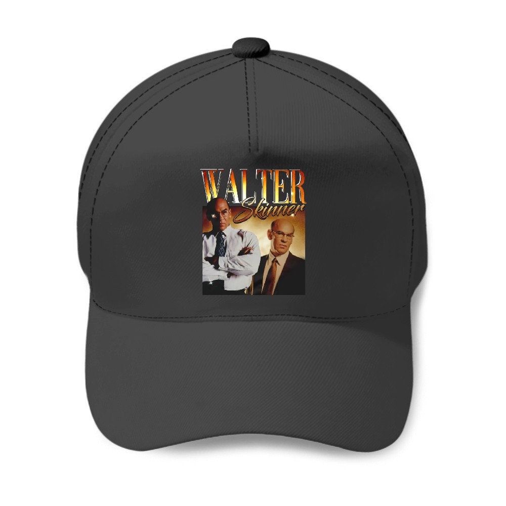 The XFiles Mitch Pileggi Walter Skinner 90S Vintage Baseball Caps, The X Files Shirt Gift For
