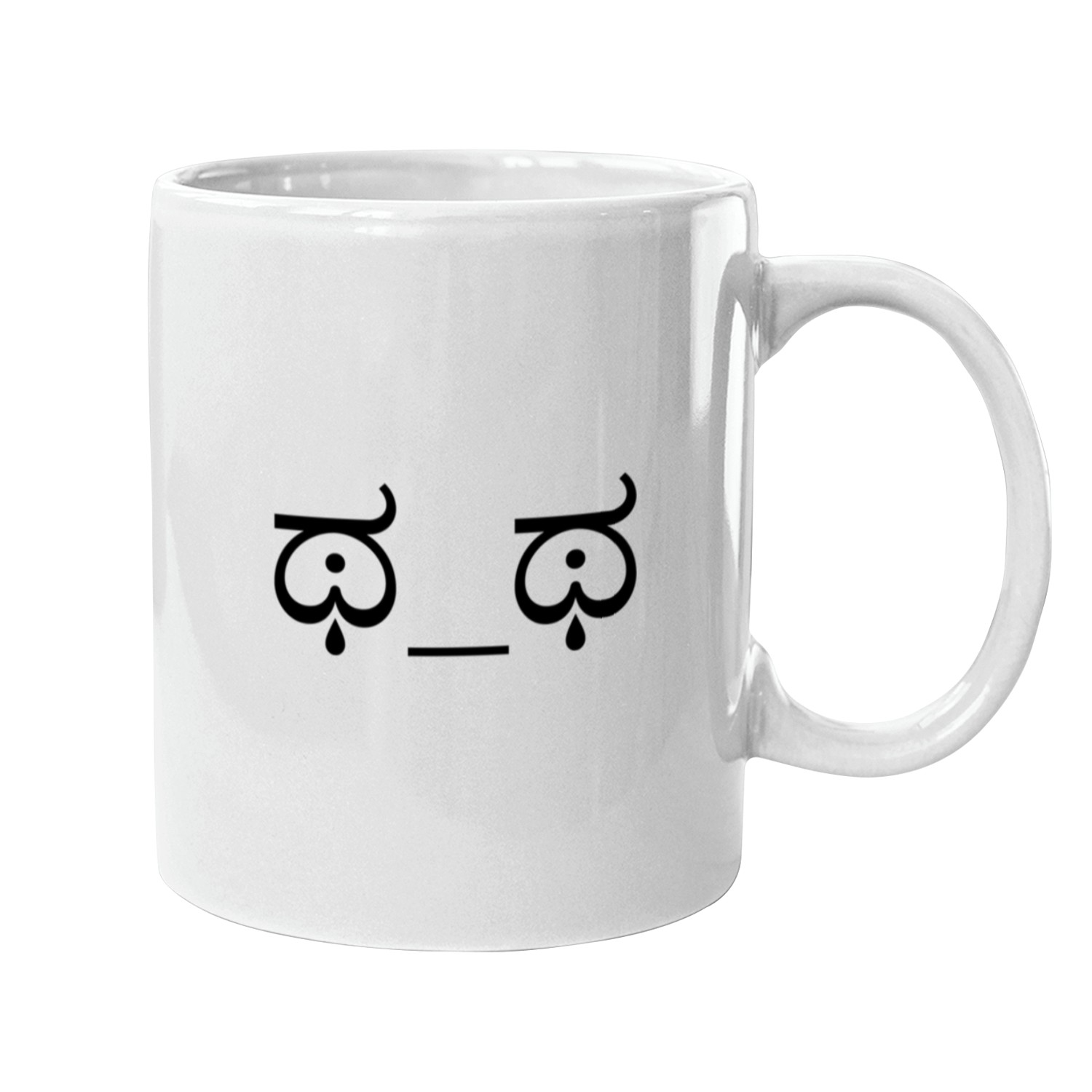 Crying Sad Cute Emoji Face Social Media Meme Mugs