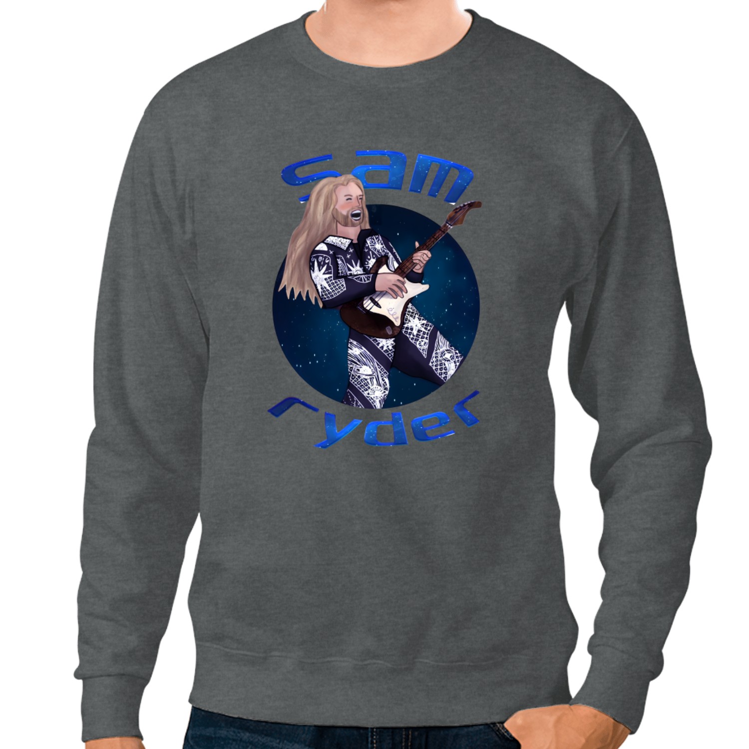Merch Rhyder Sam Ryder UK Tour 2023 Sweatshirts, There's Nothing But Space, Man ...