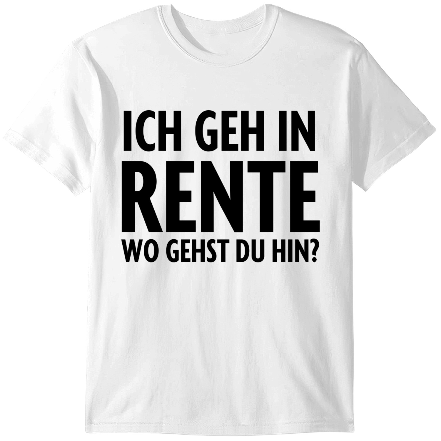 Ich bin in Rente Ente   · Herren Premium Bio T-Shirt