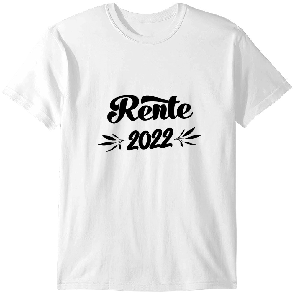Funshirt 'Rente Countdown' - Lustiges T-Shirt Zum Ruhestand