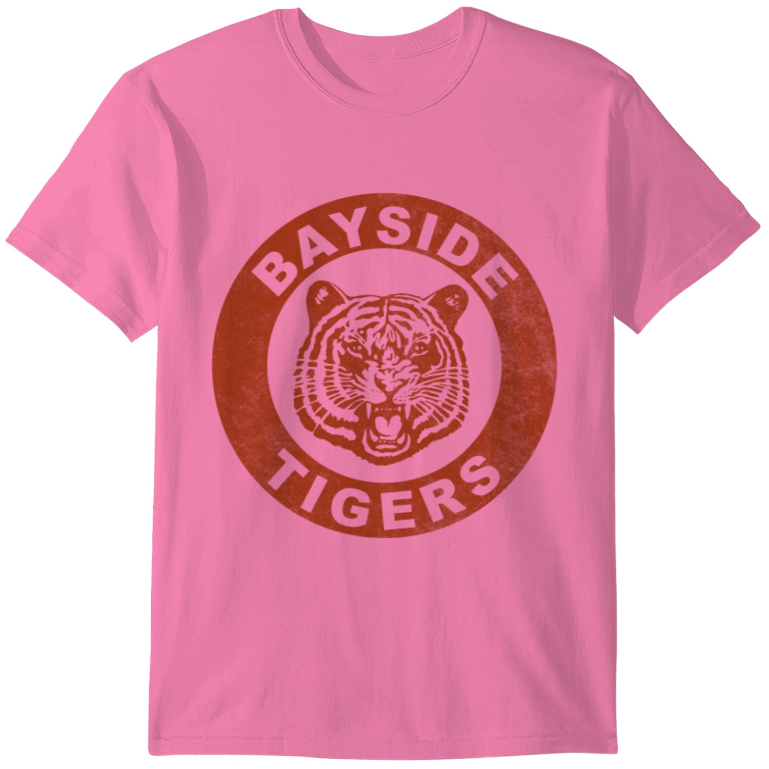 Saved By The Bell Distressed Bayside Tigers T-Shirt, Cricut, Silhouette