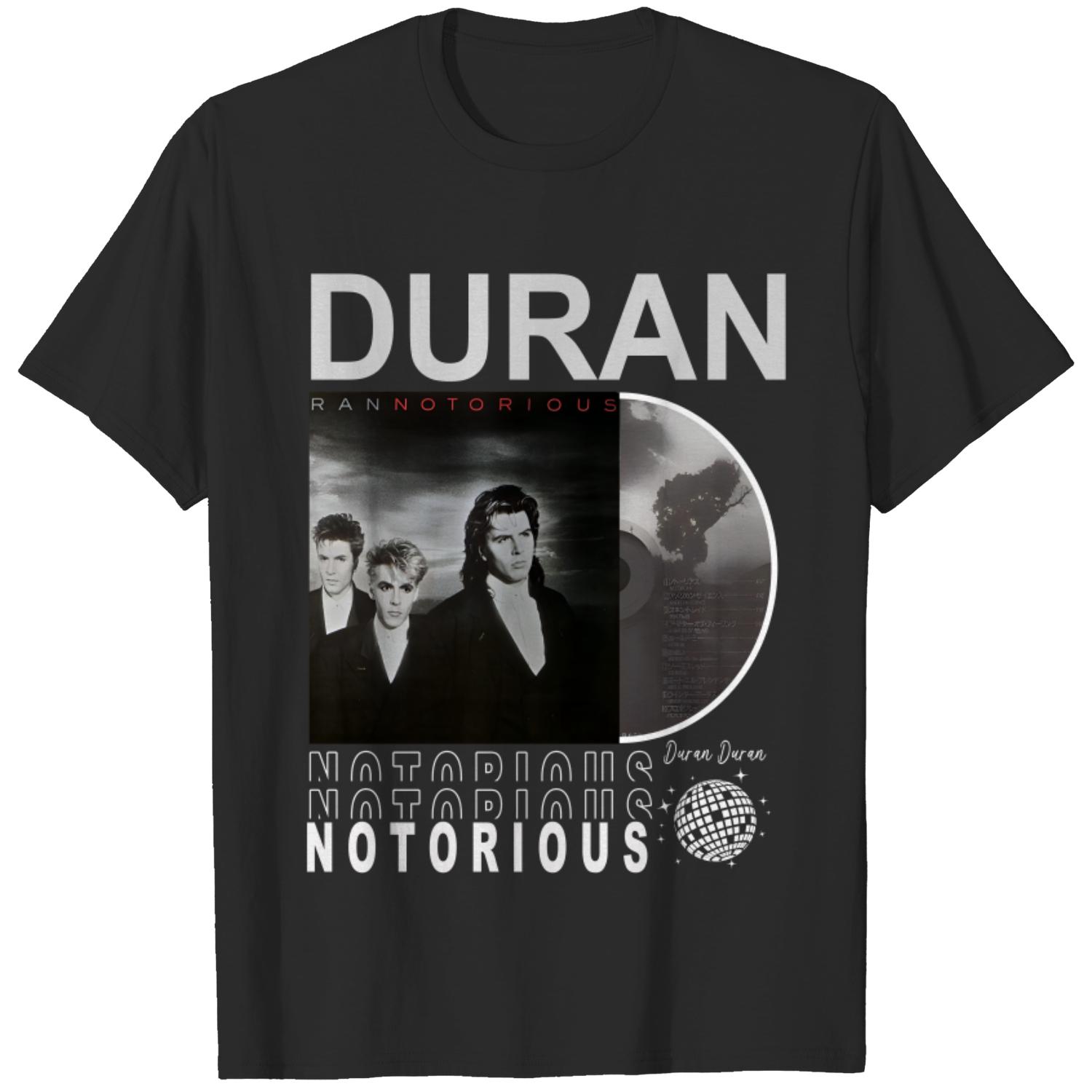 Duran Duran Music Shirt, Vintage North American Tour 2023 Album Notorious