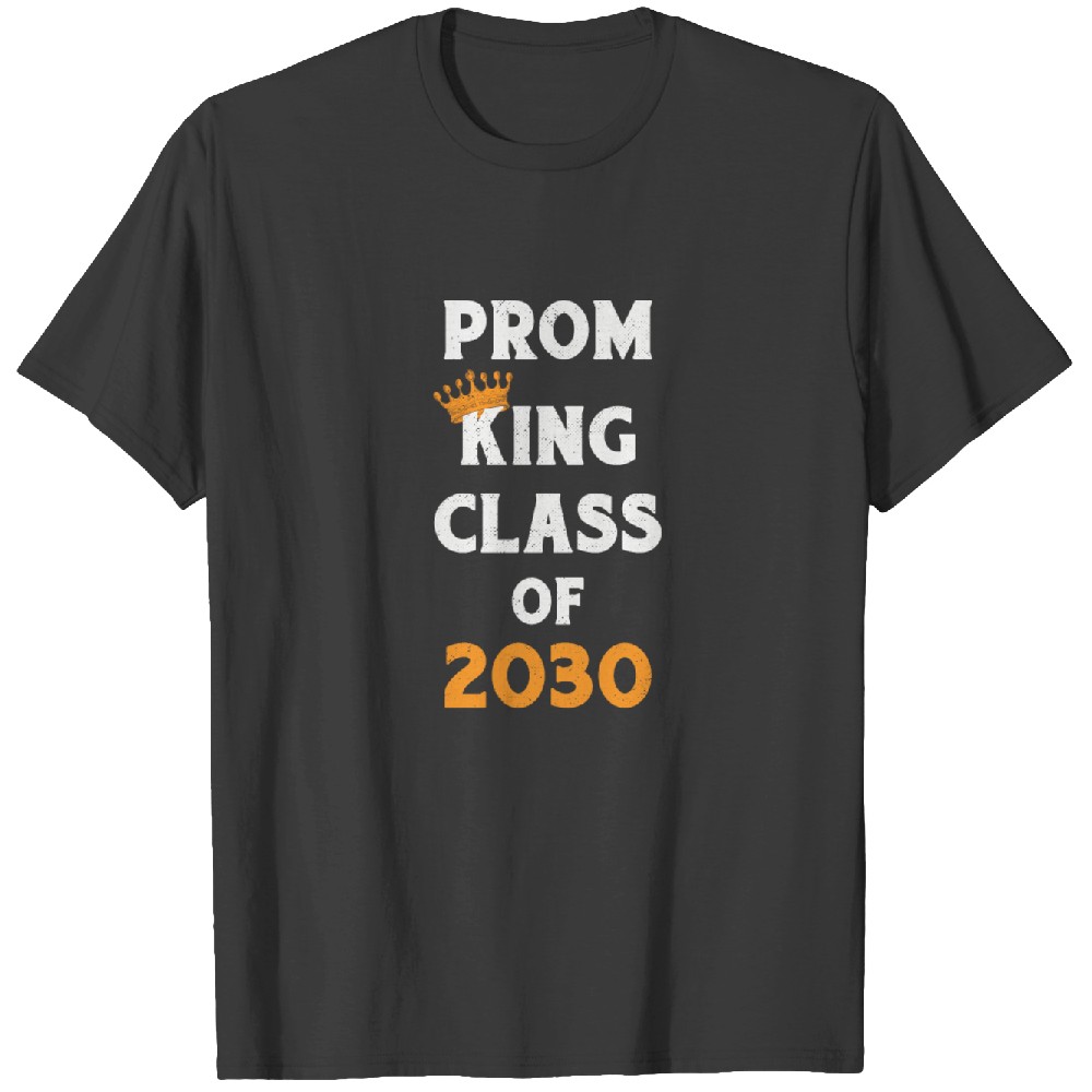 Prom King Class Of 2030 Future Graduates Tshirt