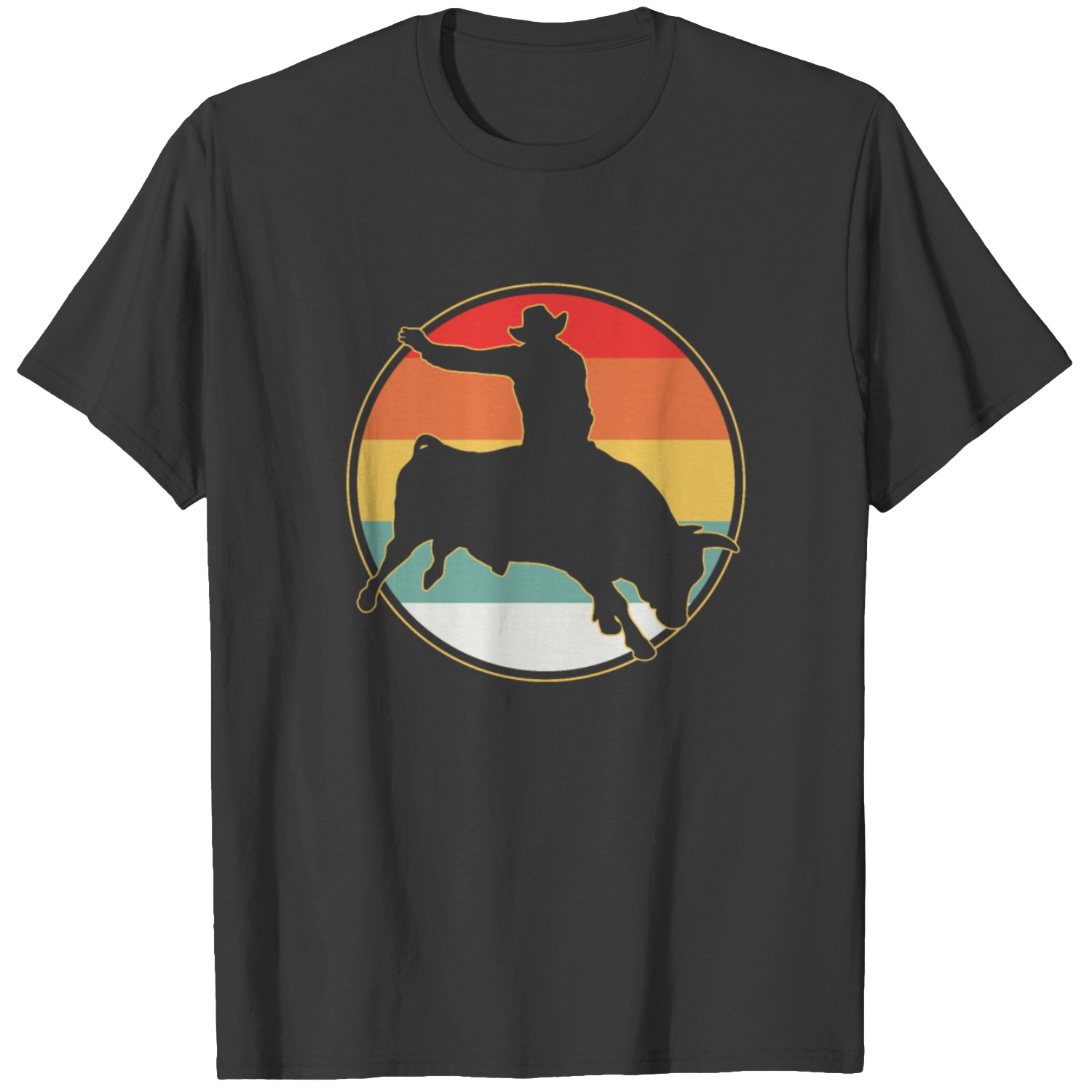 Bull Riding Rodeo T-shirt