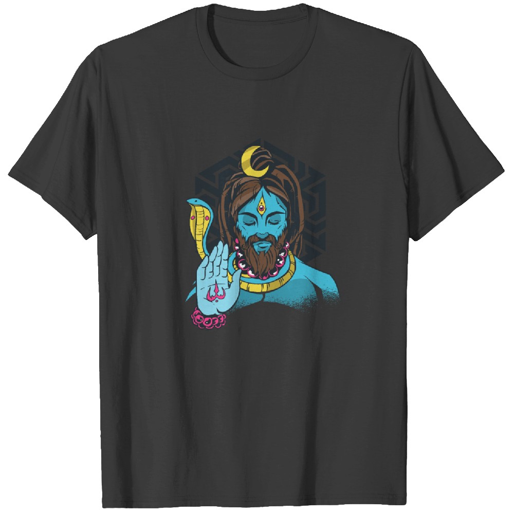 Vintage Lord Shiva Hindu God Tshirt