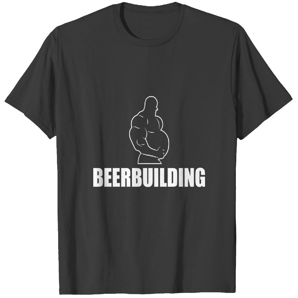 Beerbuilding Beer Belly Drink Beer Alcohol Belly Tshirt