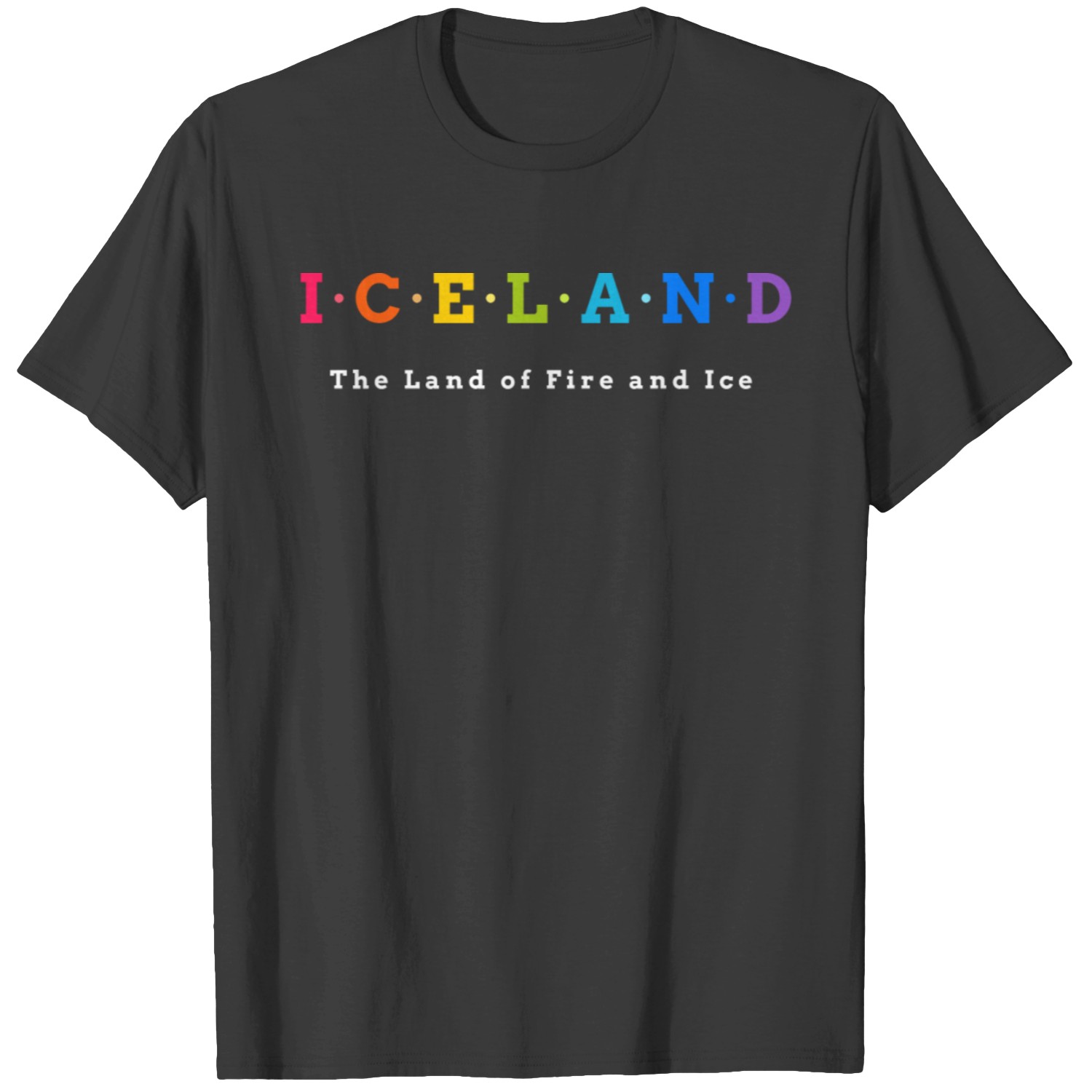 Iceland The Land Of Fire And Ice T Shirt