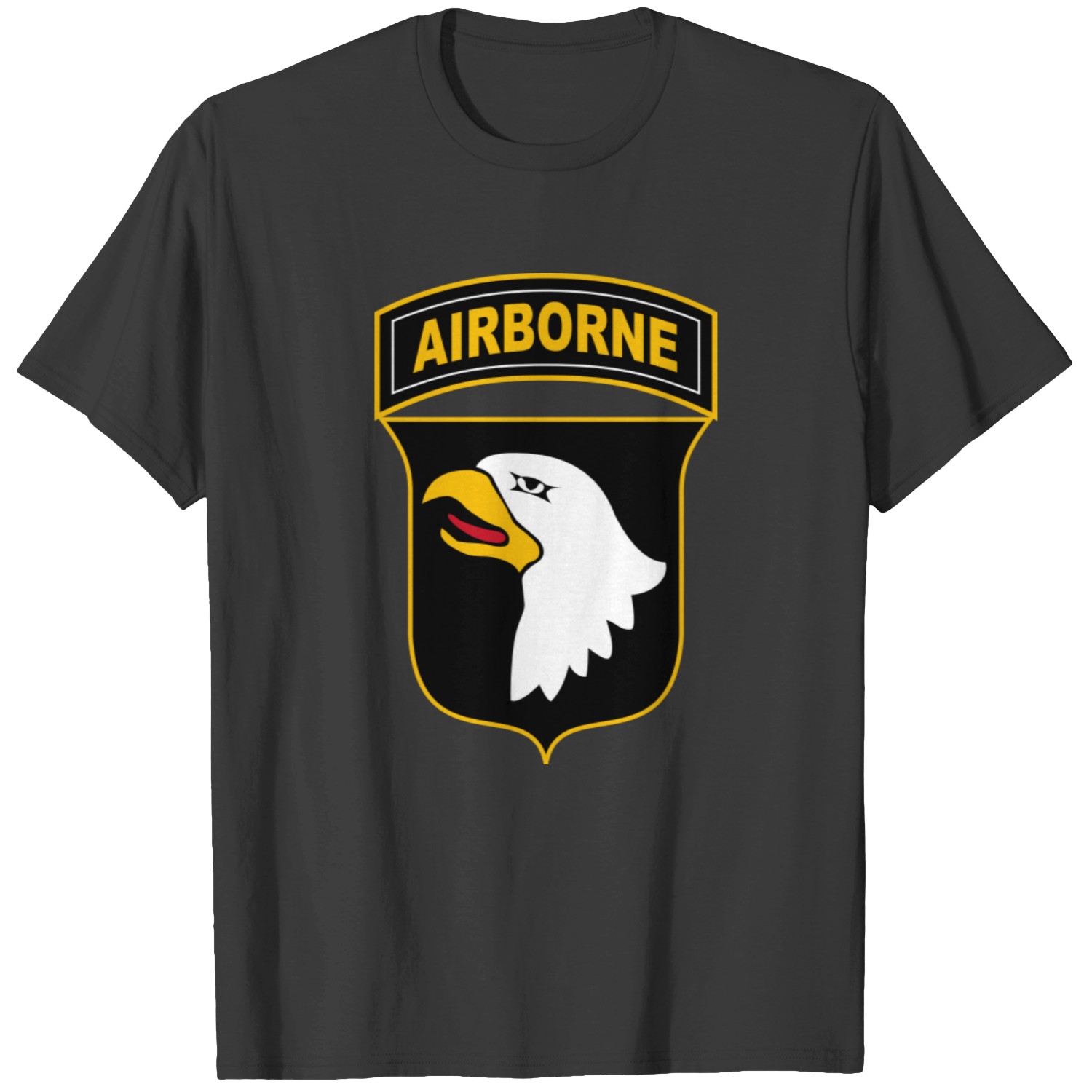 101st Airborne Division Military Veteran Polo T Shirt