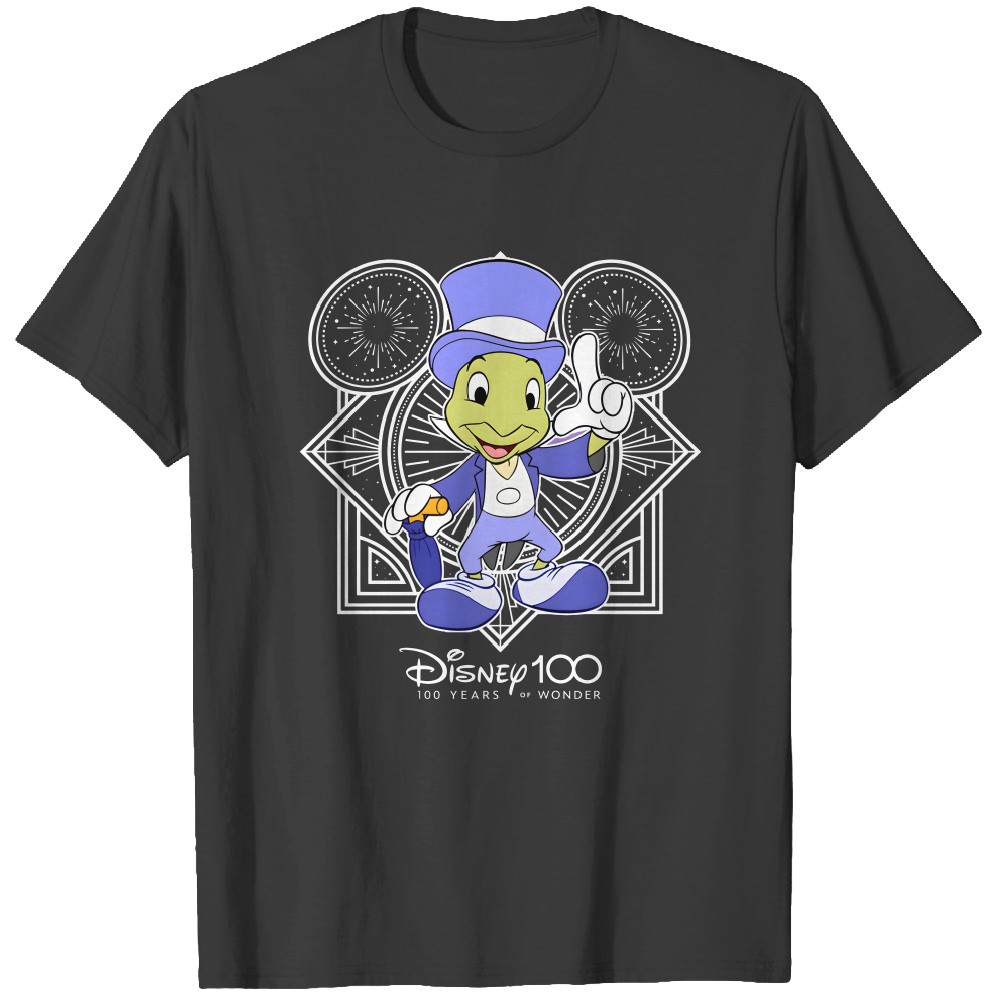 Disney Jiminy Cricket Portrait TShirt, Disney 100 Years Of Wonder Tee