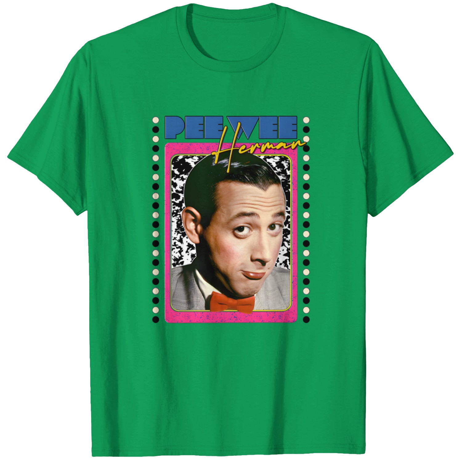 Retro 90s Style Fan Art Pee Wee Herman T-Shirt