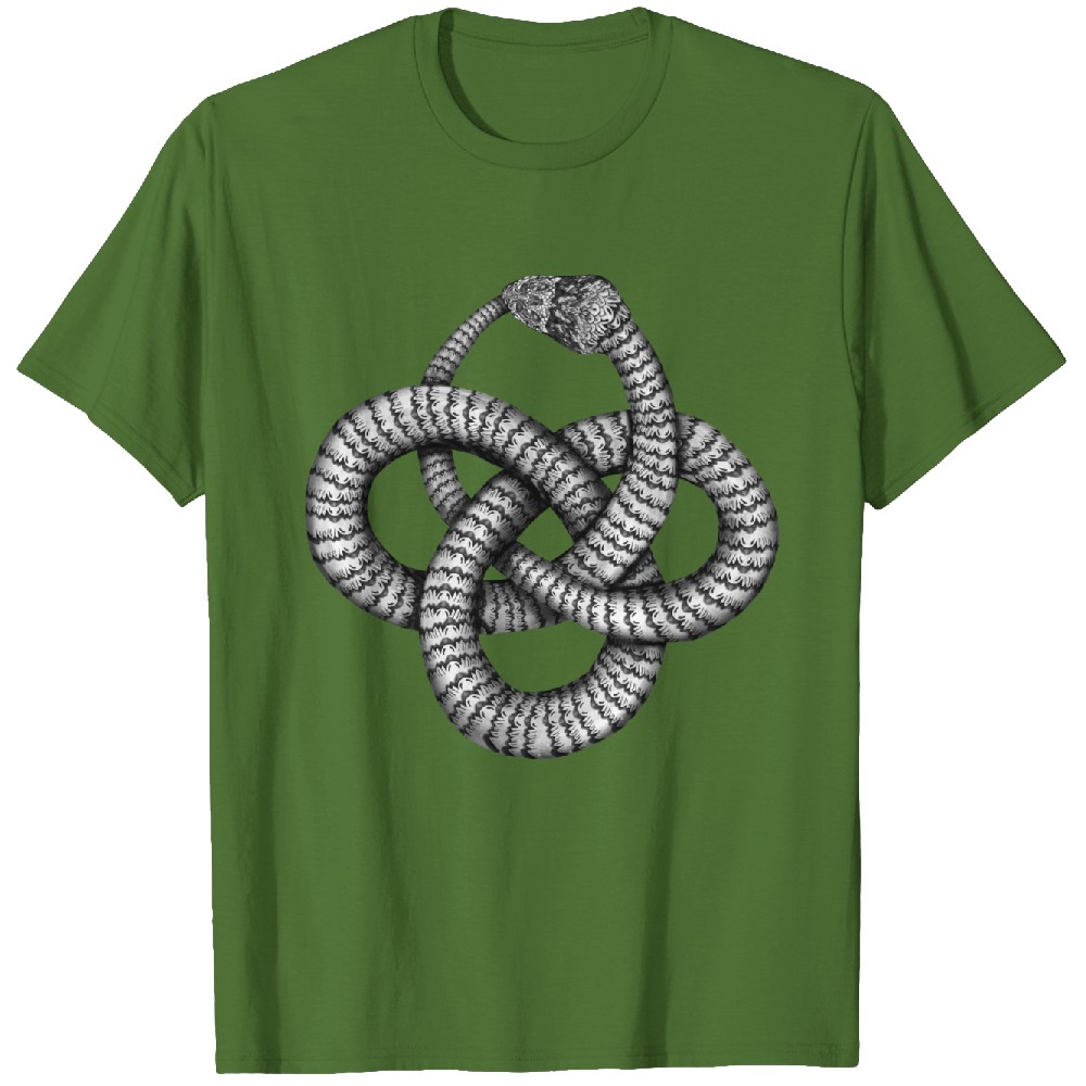 T-Shirt Graphique Unisexe à Motif Celtic Knot - Neuf Avec Étiquettes - Marque Three Star Clothing