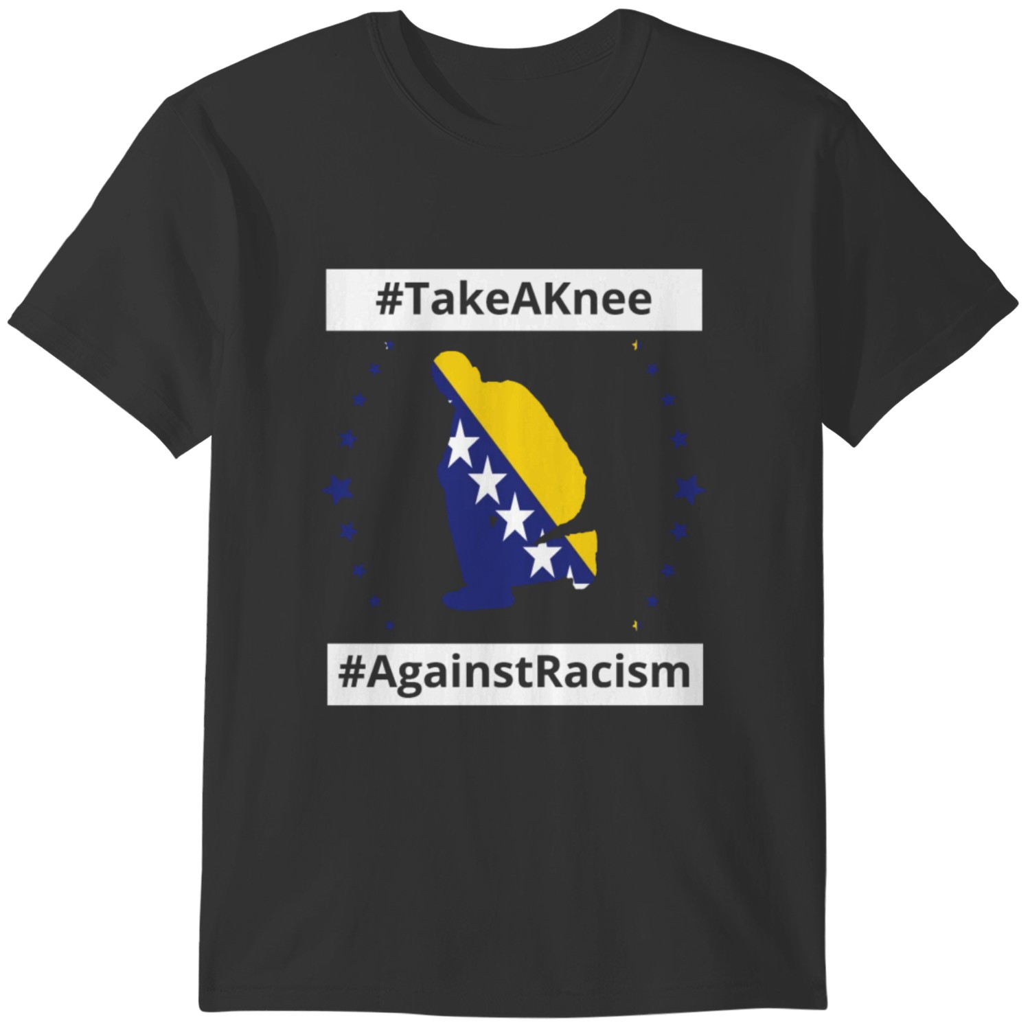 T-shirt Mostar Bosnie-Herzégovine, Unisexe Adulte, Manches Courtes, Noir, Neuf Avec étiquettes