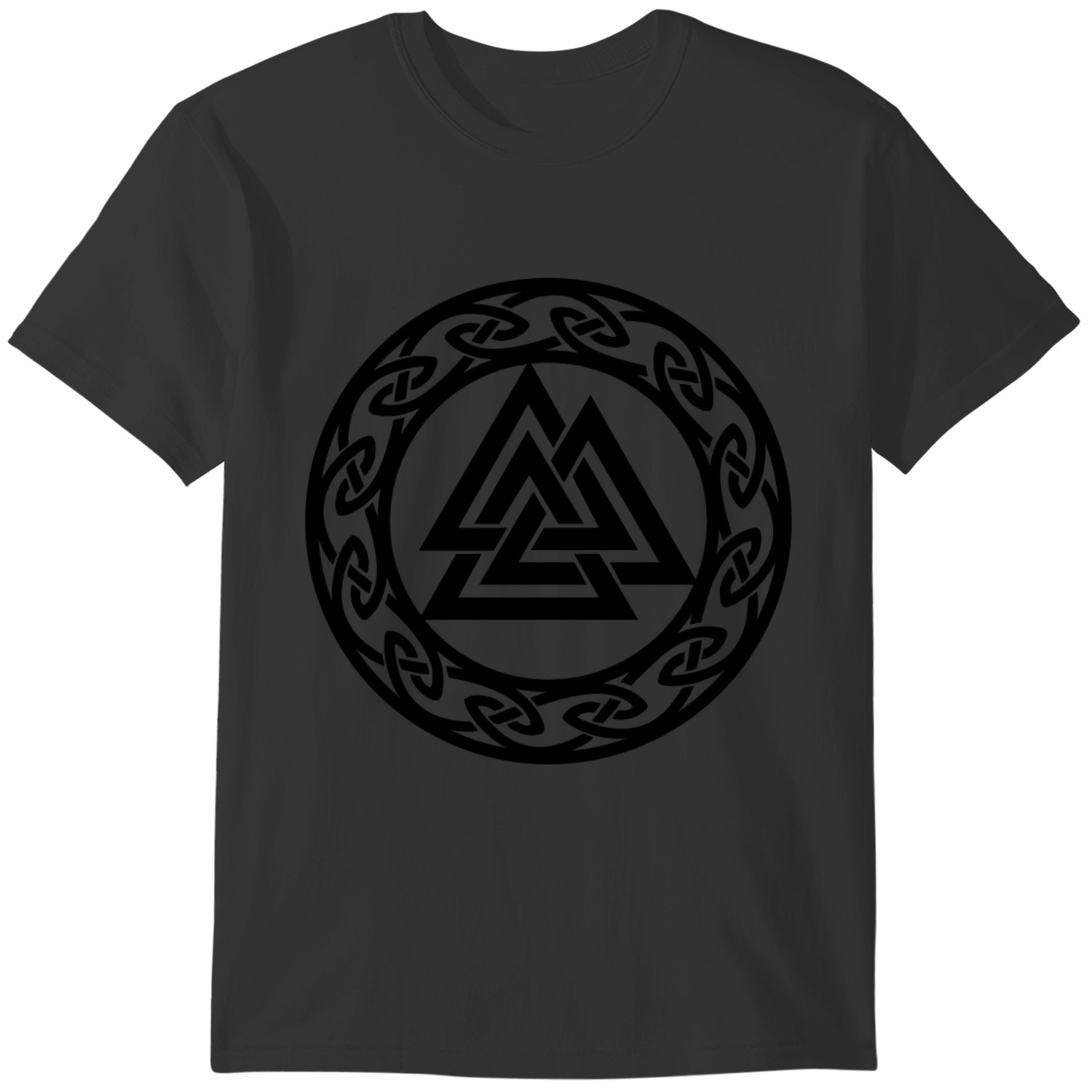 T-Shirt Celtique Marteau De Thor/Chèvre Noir Taille XXL - Motif Asatru Odin - Neuf Sans Étiquettes