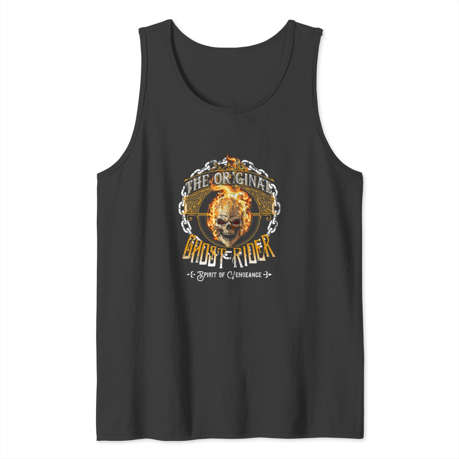 The Original Ghost Rider, Distressed - Ghost Rider - Tank Tops