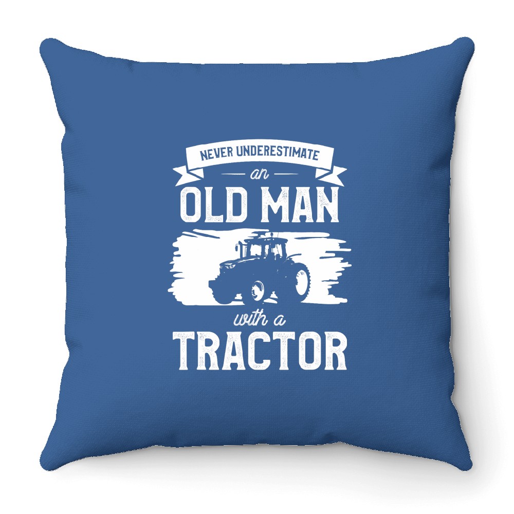 Tractor Driving Mens Never Underestimate An Old Man With A Tractor