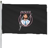 Lionel Messi Welcome to Inter Miami signature House Flags, Messi in Miami Inter Miami FC Soccer