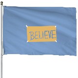 Ted Lasso Believe House Flags, Believe Ted Lasso House Flags, Roy Kent House Flags