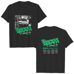 Dropkick Murphys Shirt Handmade Unique Upcycled Bleached 