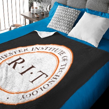 RIT- rochester institute of technology Baby Blankets