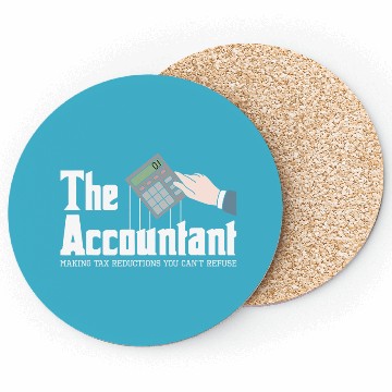 Reading Book The Accountant Auditor Bookkeeper Bookkeeping Taxation Reader Coasters