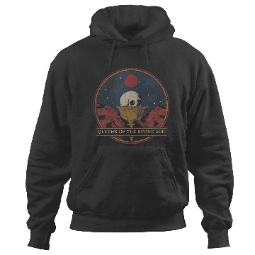 Queens of the Stone Age Skull by Chuaemie2 Hoodies