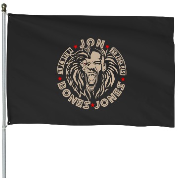 Jon Bones Jones Lion Face Essential House Flags