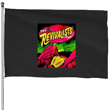 The Revivalists Music Band Tour House Flags