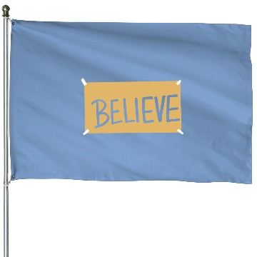 Ted Lasso Believe House Flags, Believe Ted Lasso House Flags, Roy Kent House Flags