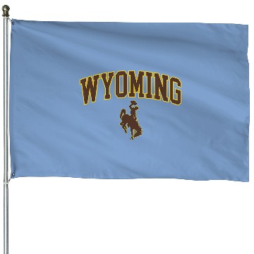 Mens Wyoming Cowboys Apparel Fan Favorite Arch House Flags House Flags