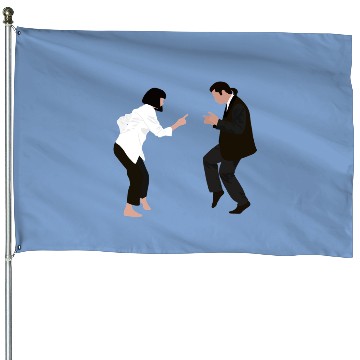 Pulp Fiction Dance Scene House Flags
