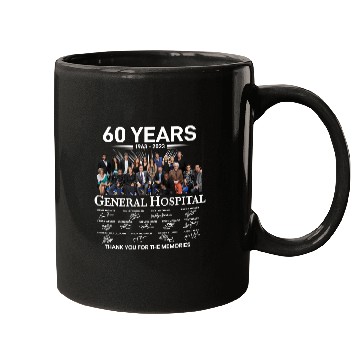 General Hospital 60 Years 1963 2023 Vintage Mugs