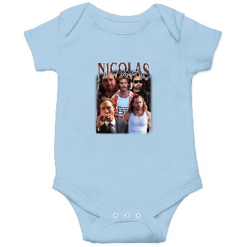 Nicolas Cage Vintage Unisex Onesies, Vintage Nicolas Cage Onesies