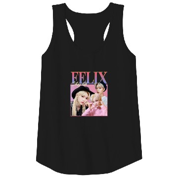 Stray Kids Felix Retro Vintage Tank Tops - Kpop Tank Tops - Stray Kids Merch - Stray Kids Tank Tops
