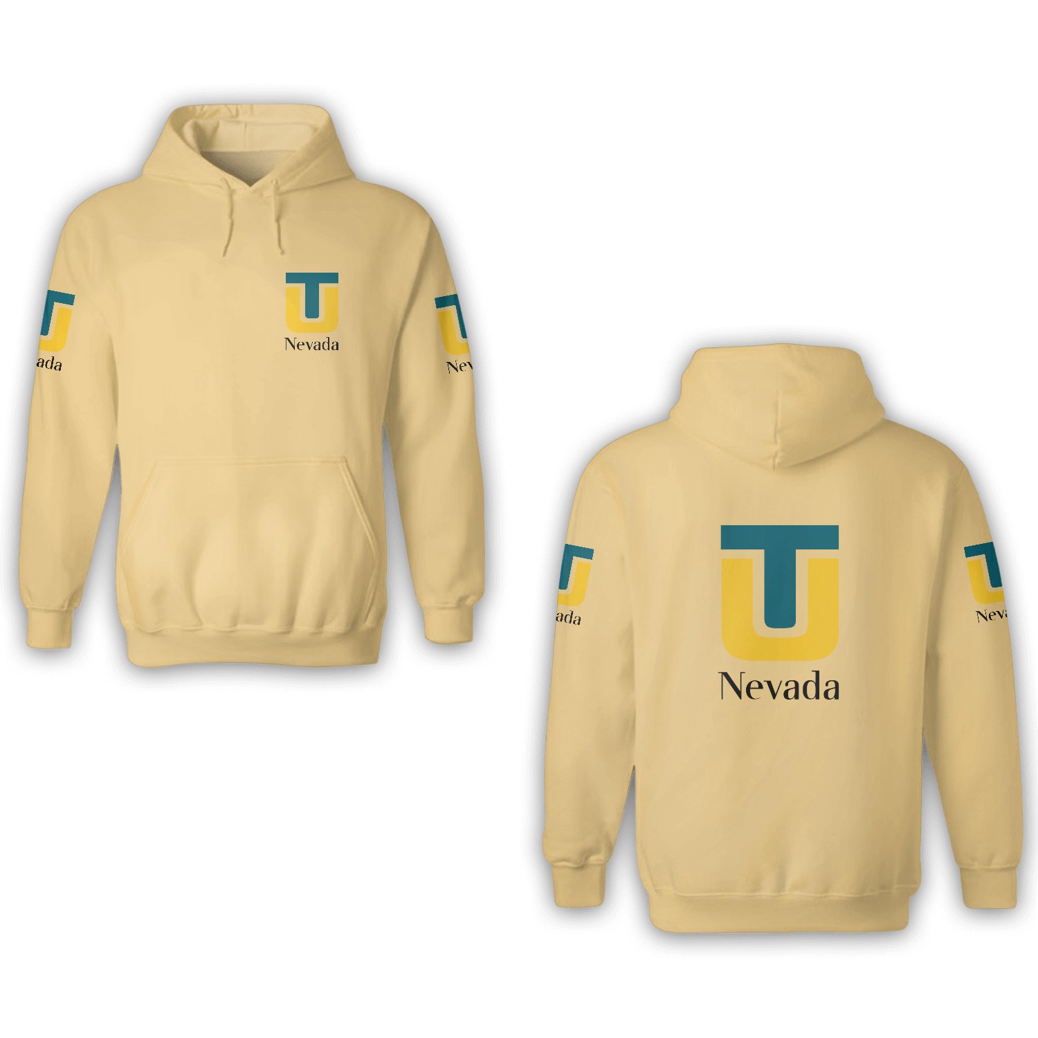 Touro University Nevada Studies Logo 3d Hoodies