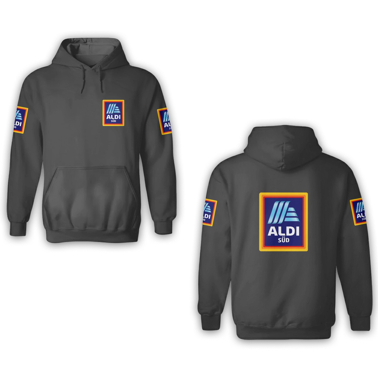 Aldi Sud Logo 3d Hoodies Food Restaurant 3d Hoodies