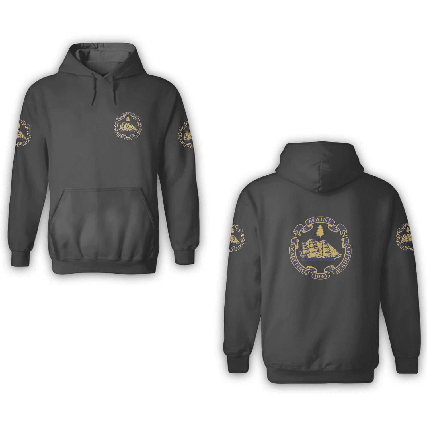Maine Maritime Academy 3d Hoodies