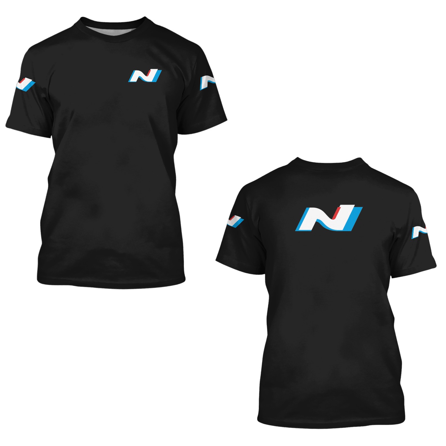 Hyundai N Logo 3d T Shirts