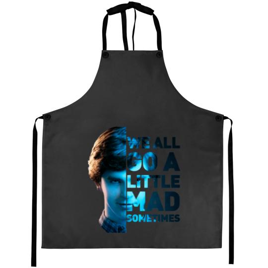 LITTLE MAD  T-Shirt Shirt Gift Gifts LITTLE MAD  T-Shirt Shirt Gift Gifts Aprons