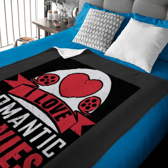 Movie Lover Gift Romantic Movies Baby Blankets
