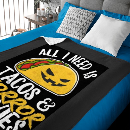 Horror Movie for a Horror Movie Fan Baby Blankets