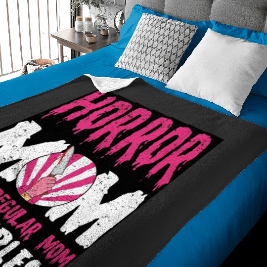 Horror Movie Design for your Horror Movie Mom Baby Blankets