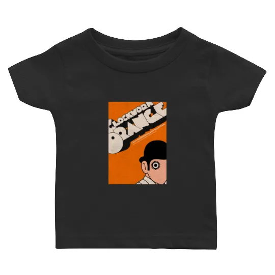 Clockwork Orange Book Cover Baby T Shirts
