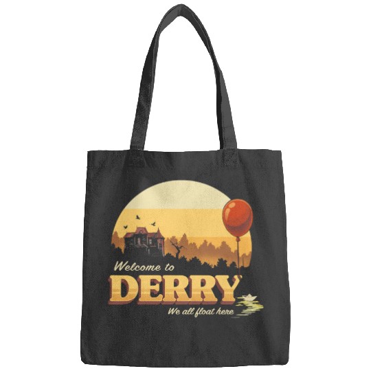 Discover Welcome to Derry - IT Terror Movie Book - Horror Killer Clown Bags