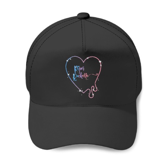 Vitntage Piper Rockelle Merch Drippy Heart Crop Baseball Caps