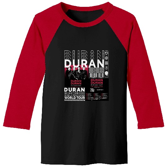 Discover Duran Duran Music Baseball Tees, Vintage North American Tour 2023 Baseball Tees