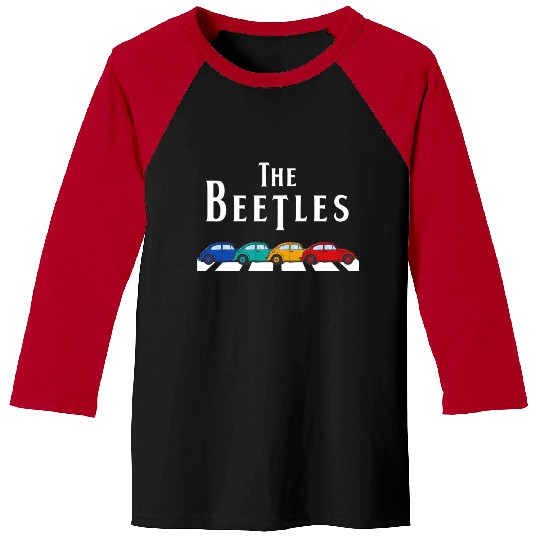 The Beetles On Abbey Road The Beetles On Abbey RoadFor Beetles Lover Baseball Tees