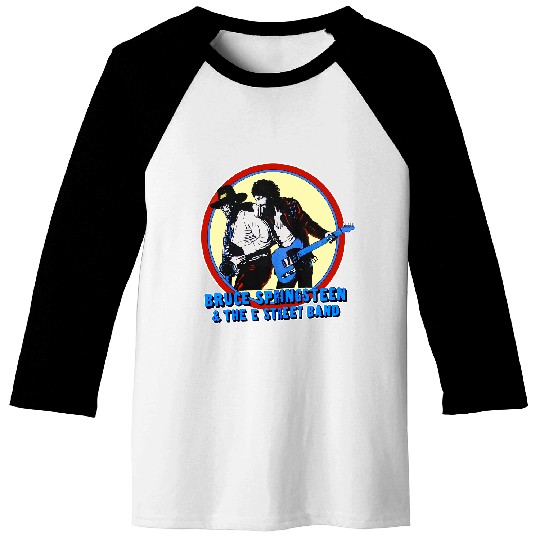 Vintage Baseball Tees - Bruce Springsteen World Tour Baseball Tees
